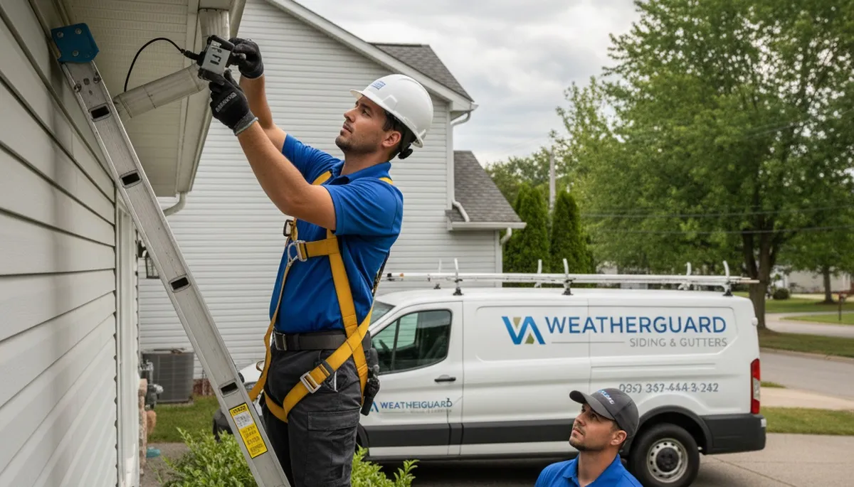 Professional gutter inspection by vinyl siding experts in Memphis, TN