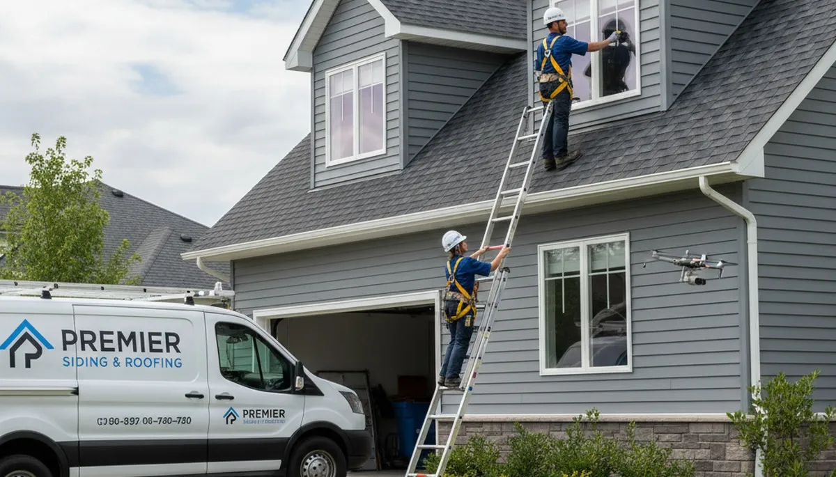 Professional roof inspection service in Memphis TN by vinyl siding experts Next Level Exteriors