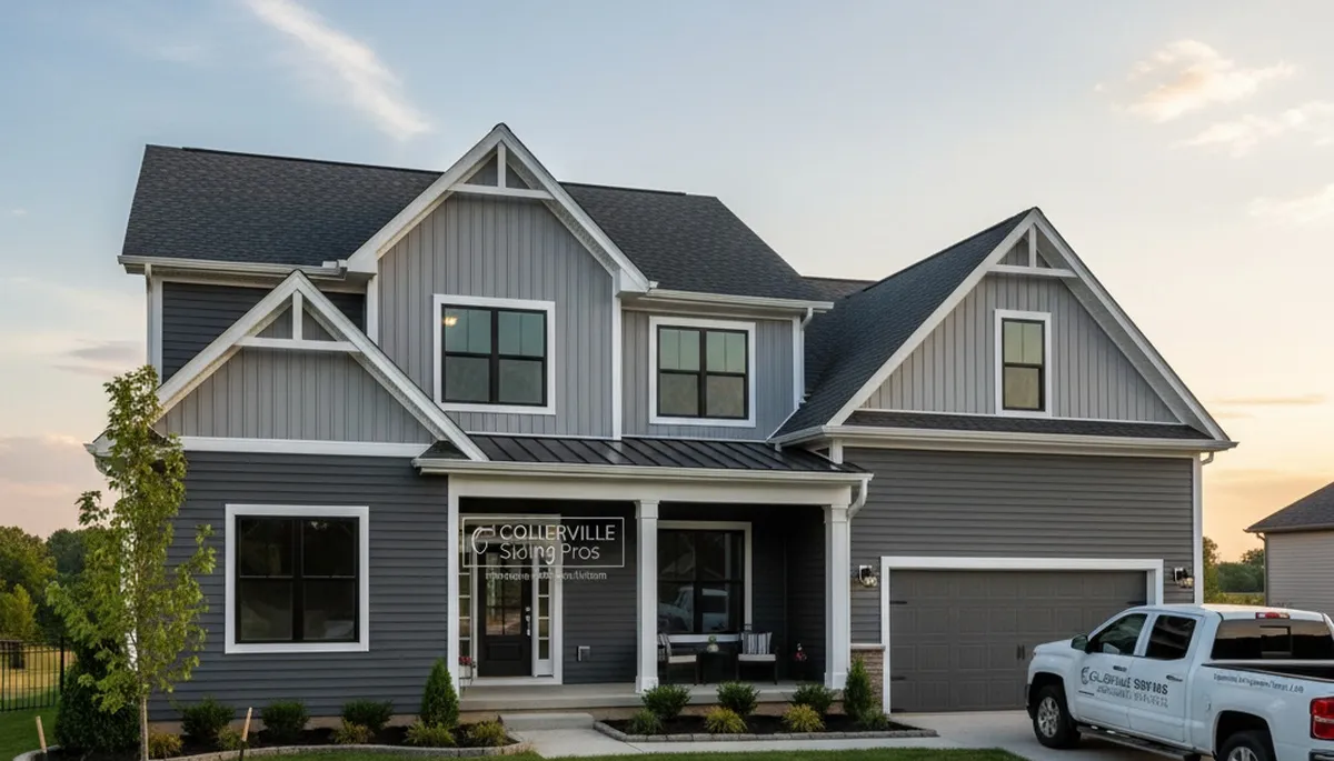 Professional vinyl siding installation on home exterior in Memphis, TN